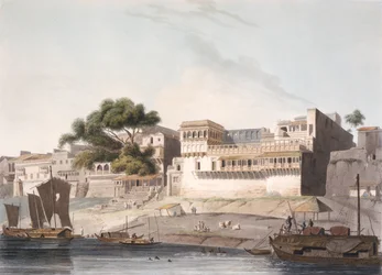 Part of the City of Patna, on the River Ganges, plate 10 from Part 1 of 